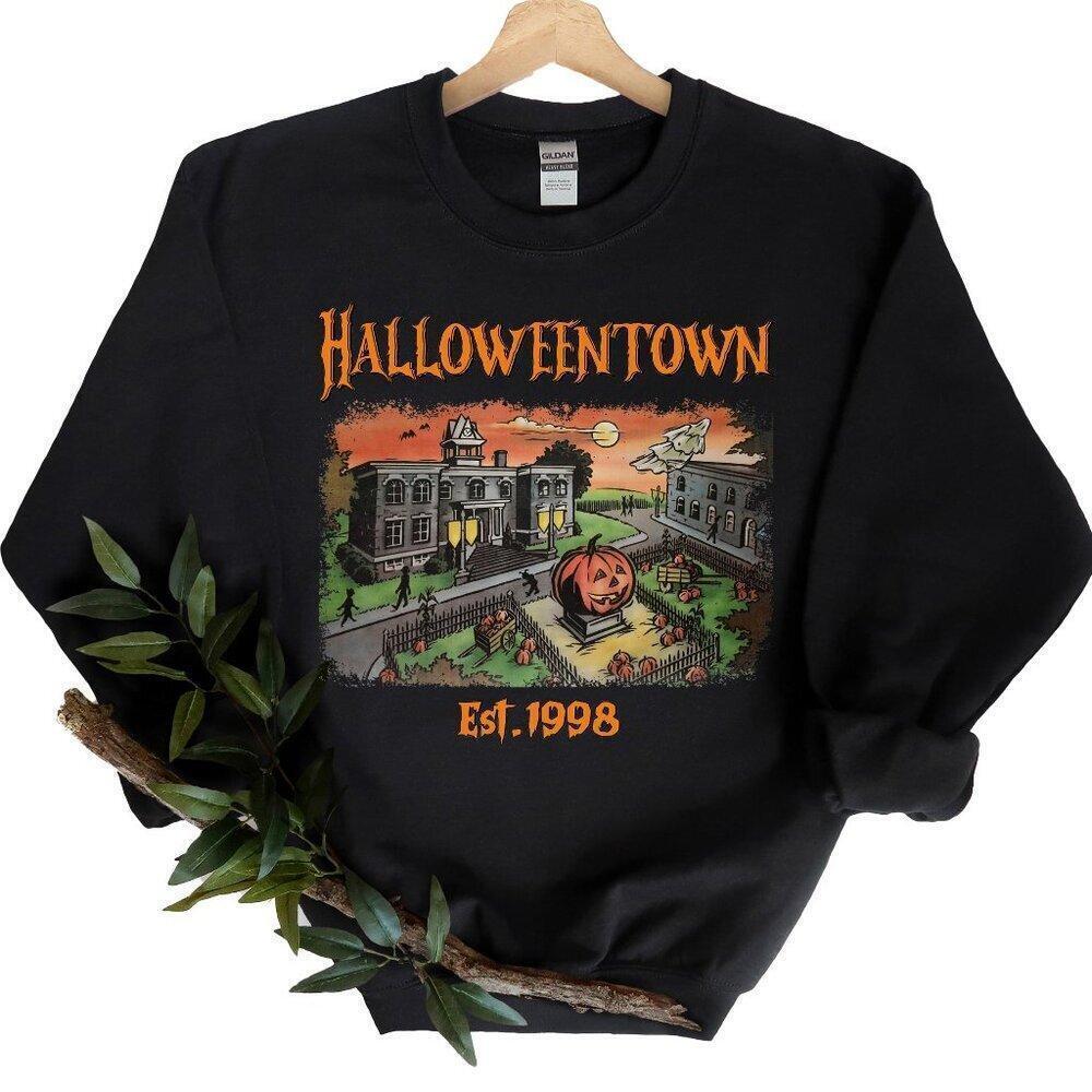 Halloweentown Est 1998 Sweatshirt Halloweentown University Sweatshirt 05